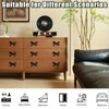8 Pcs Black Bow Cabinet Knobs Vintage Bow Shape Cabinets