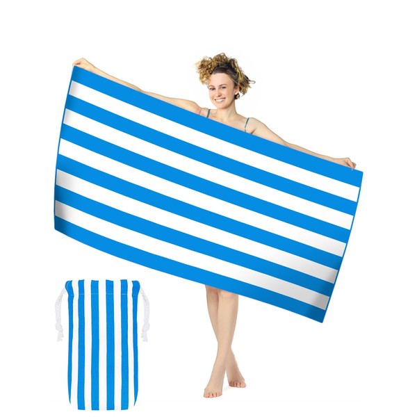 Beach Towel, Sand Free Beach Towels for Adults, Quick Dry