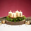 VBS Pina Fir Wreath, Plastic Fir Wreath, Diameter 30 cm,