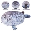 GVMJHYK Seal Plush Toy, Cute Seal Cushion, Grey Seal Cuddly