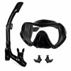 Snorkel Mask Set for Adults – Tempered Glass Diving Goggles