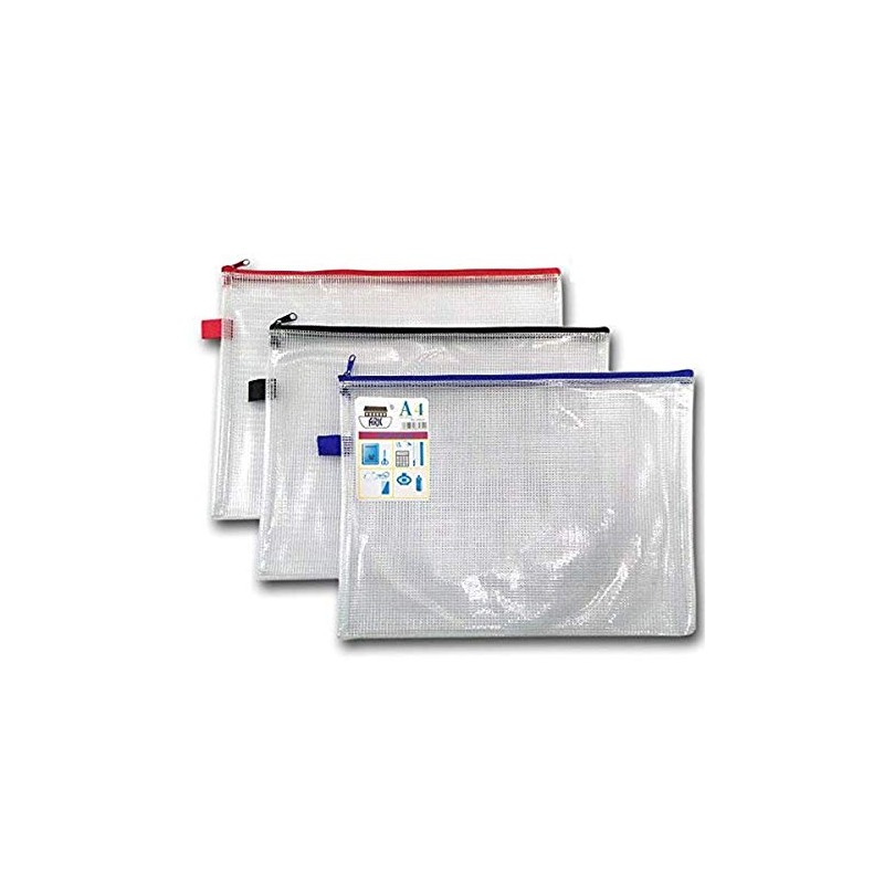 6 x A4+ Tuff Bag School Waterproof Storage Strong Pencil