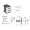 Electrodepot 30 Amp 6 Pole Contactor N/O 3x2 w Auxiliary