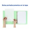 Oxford Live & Go 4 Ring Binder Polyfoam with Refill