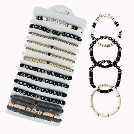 14pcs Bachelorette Party Pack, Bachelorette Party Favors, Bride Friendship Pink Accessories for Bridal Shower Supplies Team Bride Gifts Wedding Bridesmaid Decorations (14Pcs Black Series)