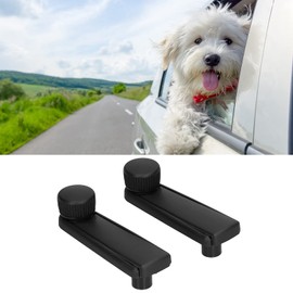 Tbest T4 Window Crank, T4 Window Crank, Window Crank Handle, Manual Window Regulator for Motor Vehicles, 2-Piece Car Window Regulator Crank 357837581 Replacement for Carrado/Transporter T4