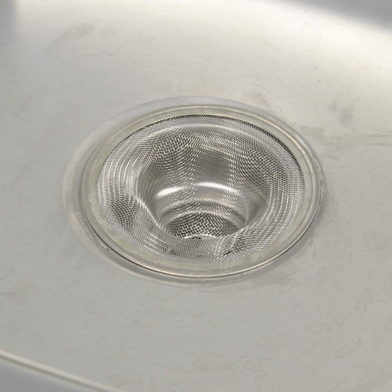 Danco 88820 2 in. Mesh Bathroom Lavatory Sink Strainer, Stainless