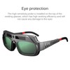 Auto Darkening Welding Goggles, Solar Welding Glasses Adjustable Comfort Welding