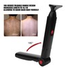 Electric Back Hair Shaver Trimmer USB Folding DoubleSided Body Hair