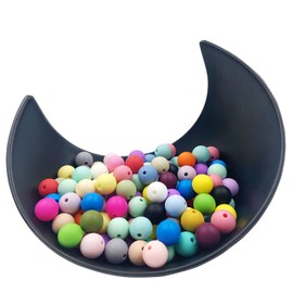 DIY Slicone Round Beads 12mm 150pc Mix Color Jewerly Making Accessories