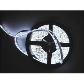 JnDee Cool White 1M Waterproof Dimmable LED Flexible Strip, 100CM 1 Metre 60 Bright SMD LED, 12V Ideal for Gardens, Homes, Aquariums, Cars, Etc