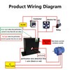 Current Sensing Relay AC Current Sensing Switch 0-200A Normally Closed