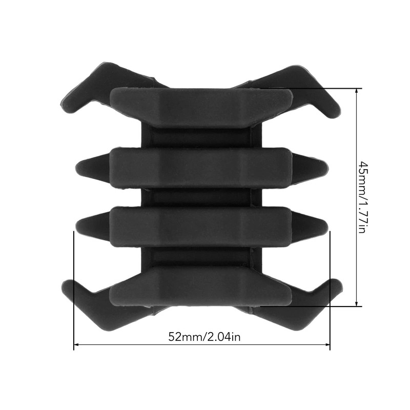 Archery Bow Limbs Vibration Damper, 1 Pair Rubber Dampener Crab