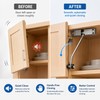 Adjustable Spring Door Closer for Interior Doors – Stainless Steel