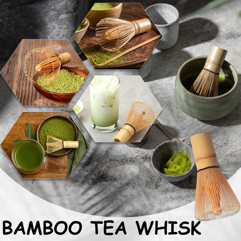 Dibaihuihomer Matcha Whisk Matcha Bamboo Whisk Bamboo Whisk Chasen Matcha