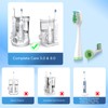Replacement Toothbrush Heads for Waterpik Complete Care 5.0/9.0 (CC-01/WP-861), with