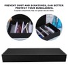 8 Grids Portable Glasses Display Case Travel Sunglasses Storage Case