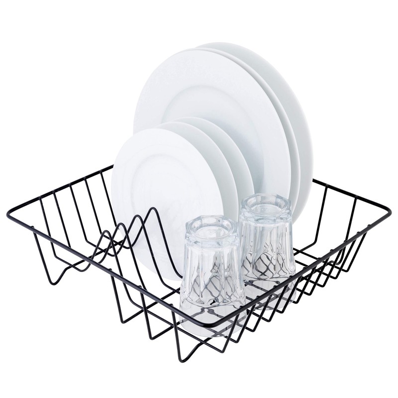 Testrut Abtropfkorb braun Draht 34x34x11 cm 250011