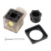 Din 43650-A PG11 Solenoid Coil Connector Socket With Led 24V