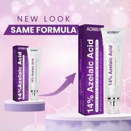 AOBBIY Azelaic Acid Acne Cream: Azelaic Acid For Face - Premium Azelaic Acid Cream - Face Skin and Beauty Care - Azelaic Acid Facial Cream, 1 Oz