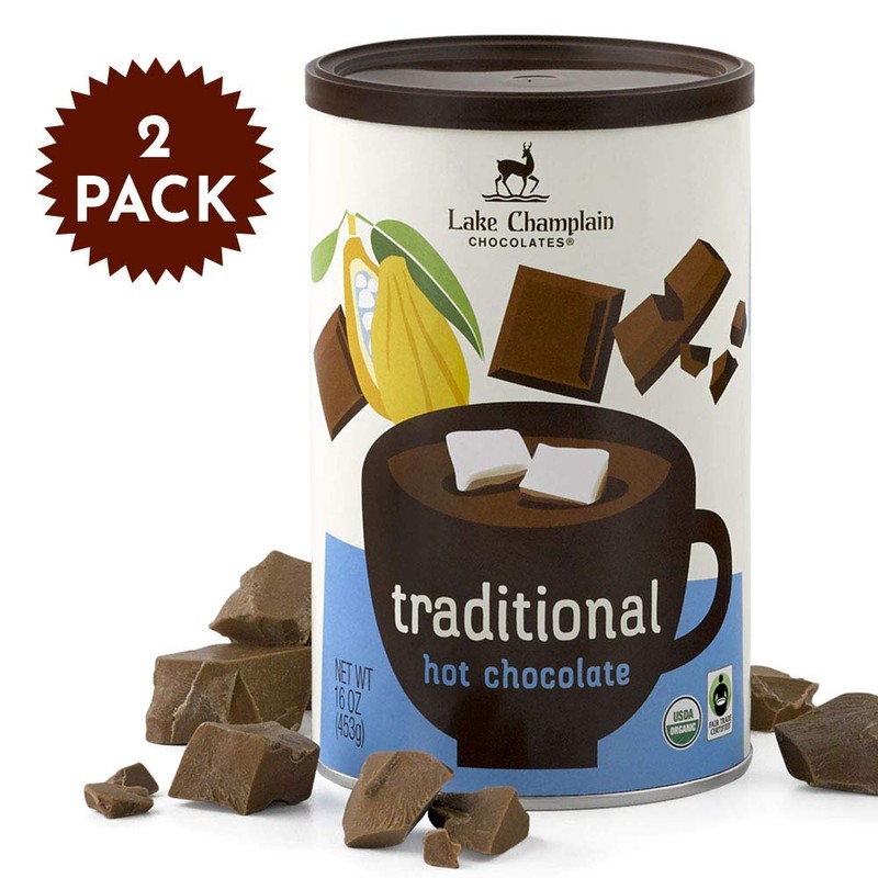 Lake Champlain Gourmet Traditional Hot Chocolate Mix, 16 Servings, 1
