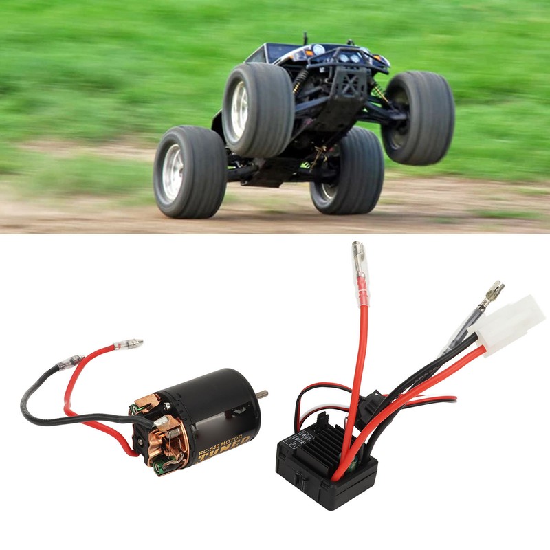 RC Motor ESC Combo Brushed 540 Motor High Torque 60A