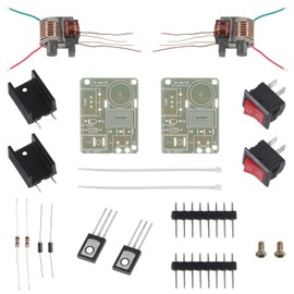 AEDIKO 2 Sets High Voltage Generator 15KV High Voltage Generator Inverter Arc Igniter Coil Module Disassembled Parts