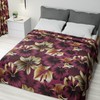 Byour3 - Bedspread Double Bed 100% Cotton Floral Pattern Bed