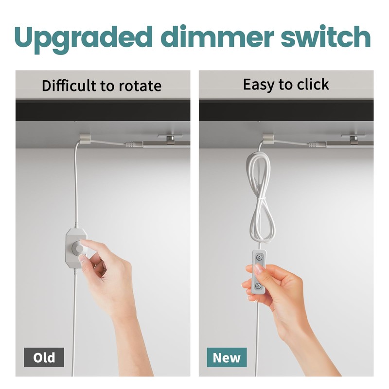 Dimmable Led Under Cabinet Lighting for Kitchen - 6 Pcs