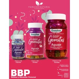 Aguaje Bbp 60 Capsulas Paraíso Natural - Sin Sabor
