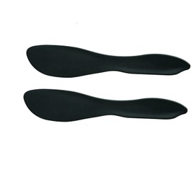 Linden Sweden Multi Purpose Spreaders | Versatile Butter Knife for Soft Cheese or Frosting | Safe for Kids | BPA-Free and Dishwasher-Safe | Set of 2 Spreaders Each | Made in Sweden | Red