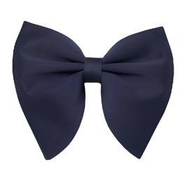 Pajarita para hombre, traje de esmoquin formal, clásico preatado sólido, longitud ajustable, corbata fácil de llevar, corbatín de boda, Azul marino, STANDART