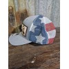 Richardson Trump Leather Patch AmericanFlag Hat 112PM Bird Finger USA