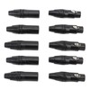 10pcs XLR Connector Professional 5 Male 5 Female High Conductivity