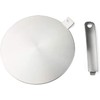 Heat Diffuser Stainless Steel Induction Adapter Plate Removable Handle Coffee