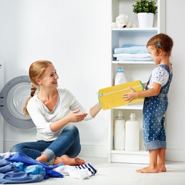 DAWNTREES Shoes Washing Bags, Shoes Laundry Machine Bag Reusable and Durable Zipper Shoe Washing Bag for All Shoe Types and Sizes (2, Yellow)