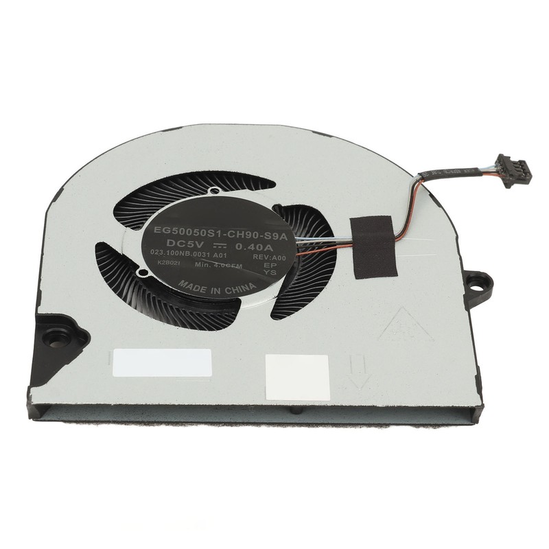 Laptop CPU Cooling Fan 4 Pin Replacement Cooling Fan for