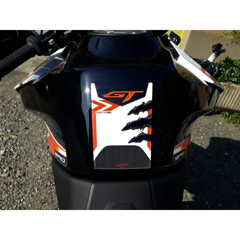 labelbike - Tank Pad Kit and Side 3D Stickers for