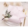 JINVASE Spring Cotton Cloth Napkins Set of 12, Dinner Cloth