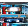 Rear View Mirror, Universal 11.4 Inch Interior Clip On Rearview