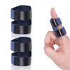 Andecoco 2 PCS Breathable Trigger Finger Splint, Adjustable Finger Brace,