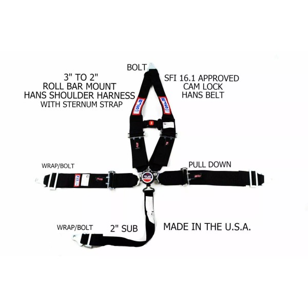 RJS SFI 16.1 5 POINT HANS CAM LOCK V ROLL