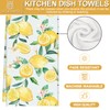 JarThenaAMCS 2Pcs Lemon Kitchen Towel Summer Lemon Dish Towels 18