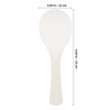 KICHOUSE Rice Spoon Paddle Non Stick Rice Serving Spoon Thickened