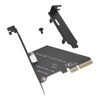 PCIe 4.0 X4 to Oculink SFF 8612 Adapter Card for