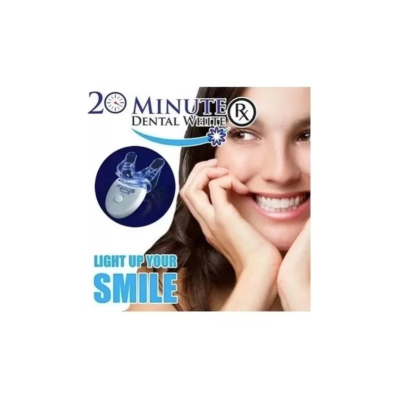 20 MINUTOS Blanqueador Dental 20 Minutos Con Lampara Ultra Violeta