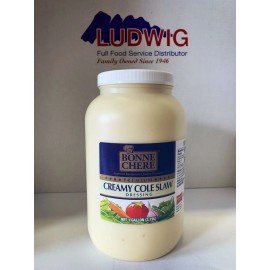 Bonne Cherre Bon Chere Creamy Coleslaw 1 Gal (Shelf Stable)