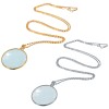 Unbranded Monocle Lens Necklace With 5x Magnifier Coin Magnifying Glass