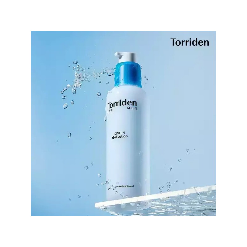 Toriden [SET] 토리든 다이브인 포맨 저분자 히알루론산 스킨 300ml+젤 로션