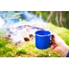 CAO Enamel Mugs 380ml Camping Hiking Adult Unisex Blue 8cm